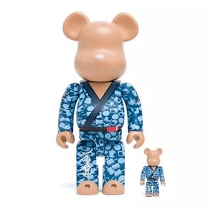 Bearbrick x ALBINO & PRETO x STASH 100% & 400% Set NWT